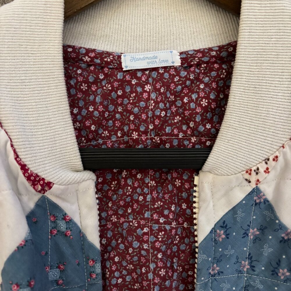 Quilted Patchwork Jacket - image 3